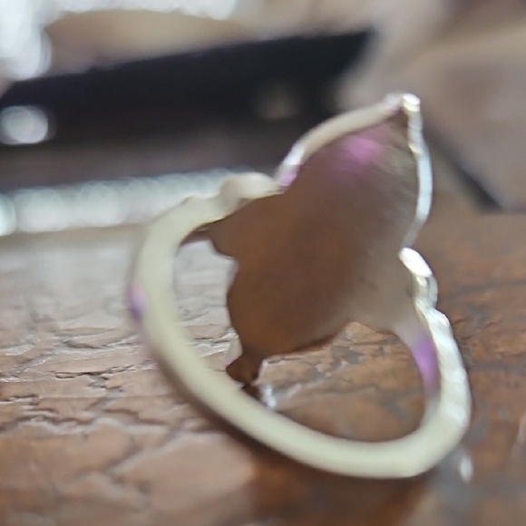 Turquoise Silver Ring - Picture 3 of 6